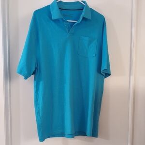 LG Vibrant Teal Polo Shirt